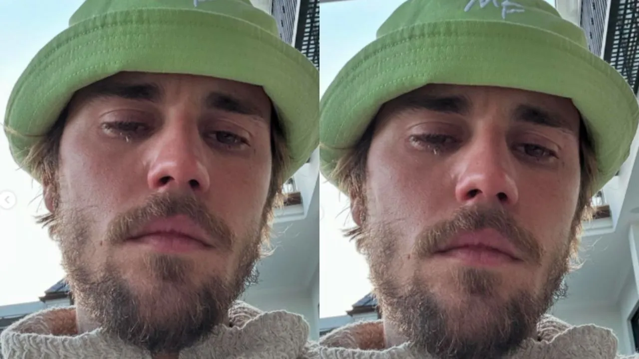 Justin Bieber crying video