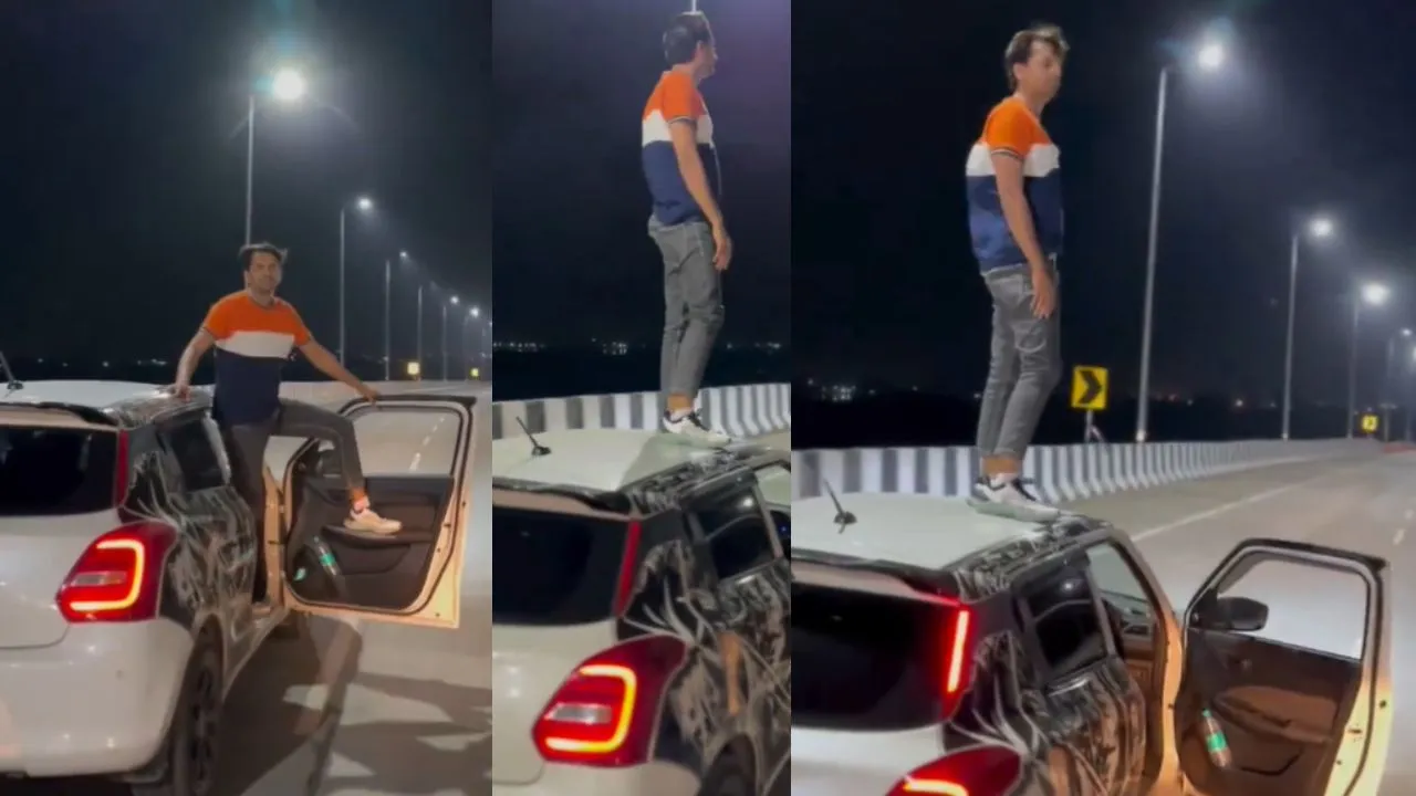 viral stunt video