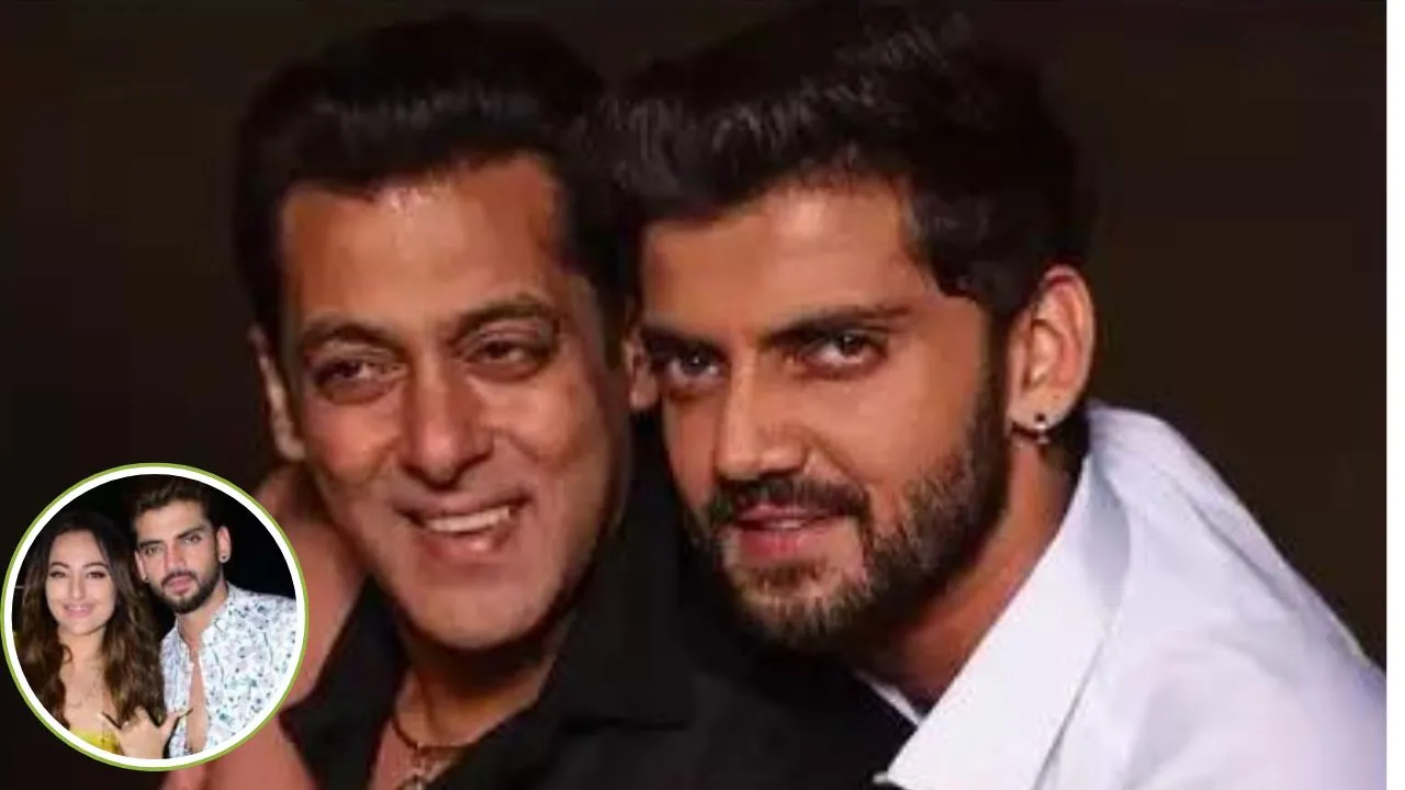 Zaheer Iqbal close to Salman Khan