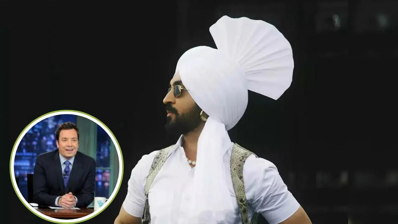 Diljit Dosanjh in Jimmy Fallon show