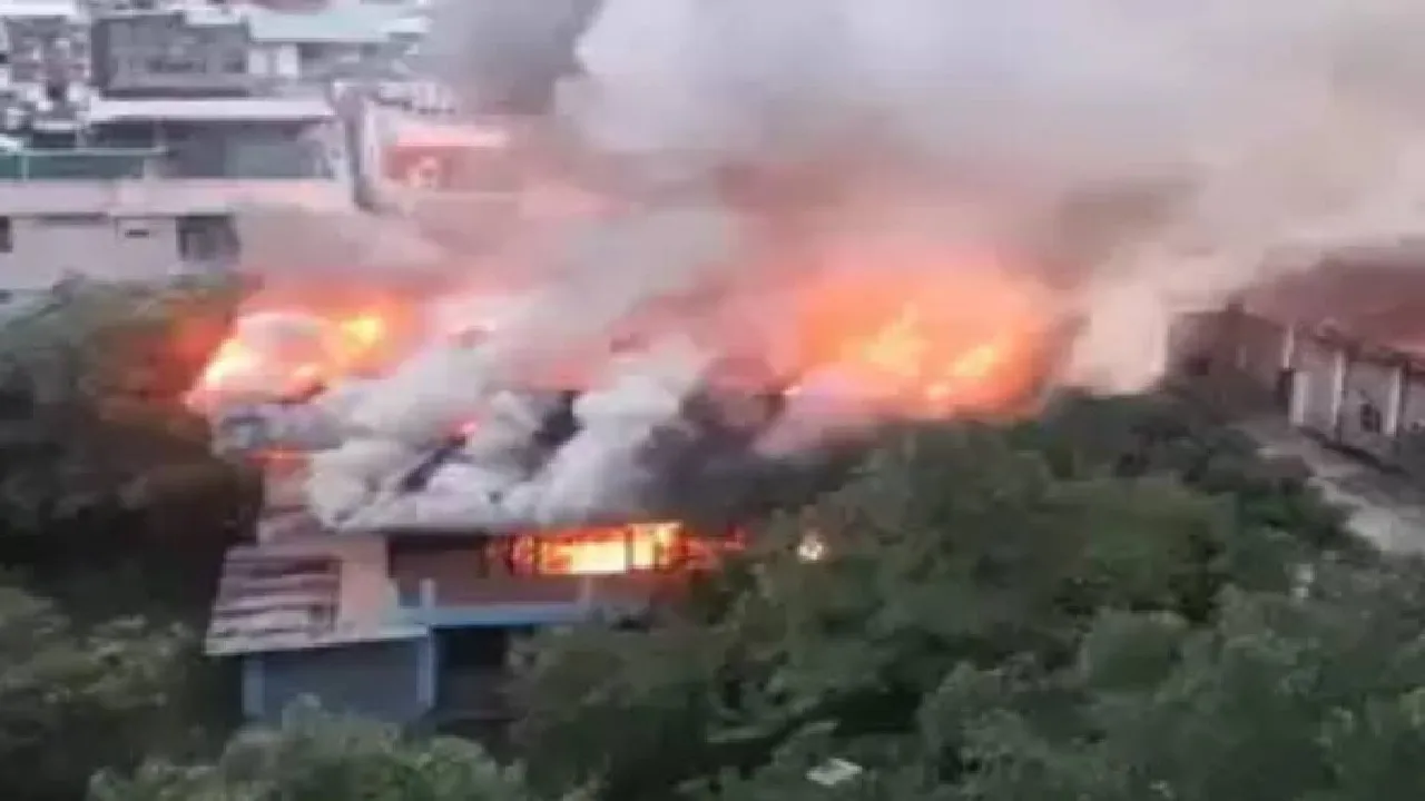 MANIPUR FIRE