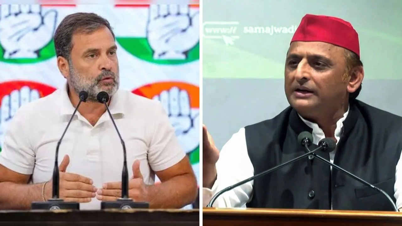 Rahul gandhi and Akhilesh