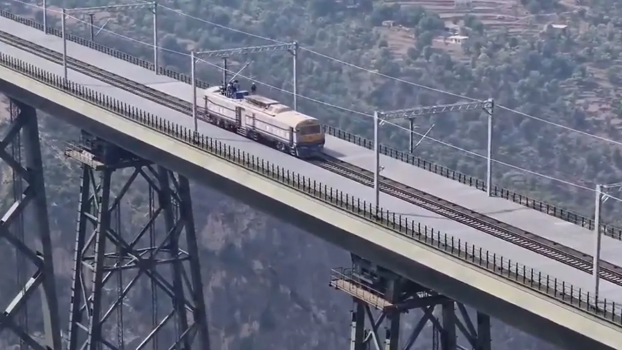 World Highest Railway Bridge