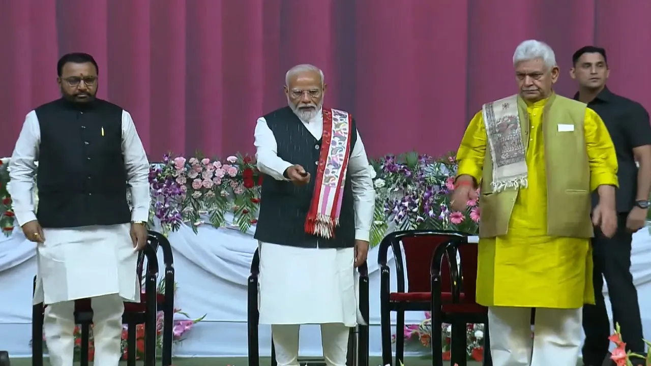 PM Modi Srinagar visit