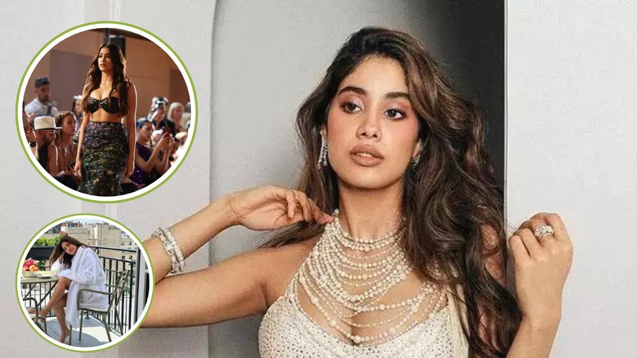 Janhvi Kapoor shines at Paris Haute