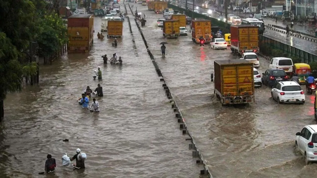 delhi rain