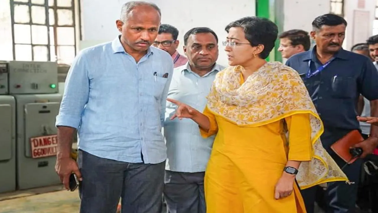 Water Minister Atishi Marlena
