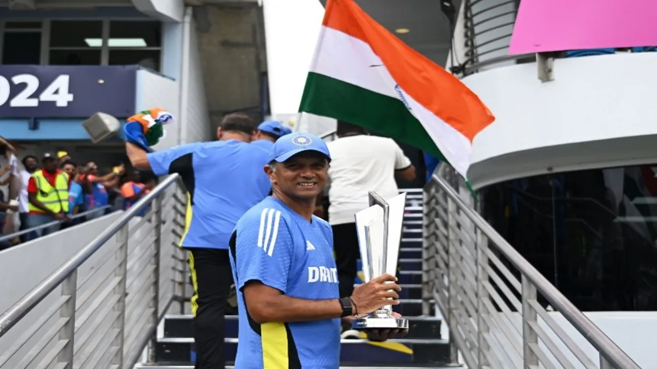 Rahul Dravid World Cup Win