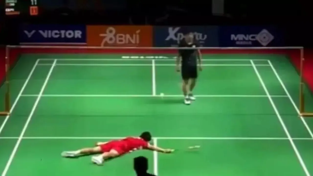 badminton player