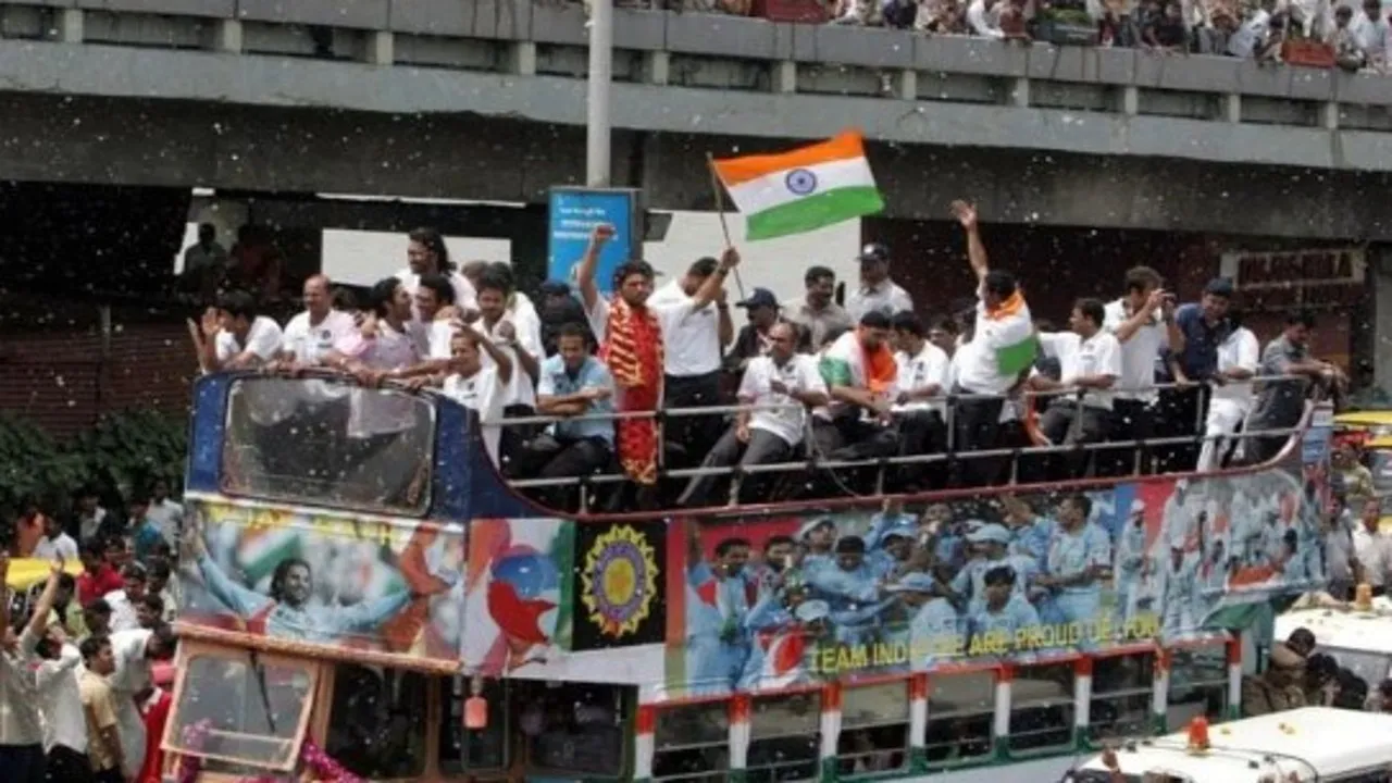 Team India Victory Parade