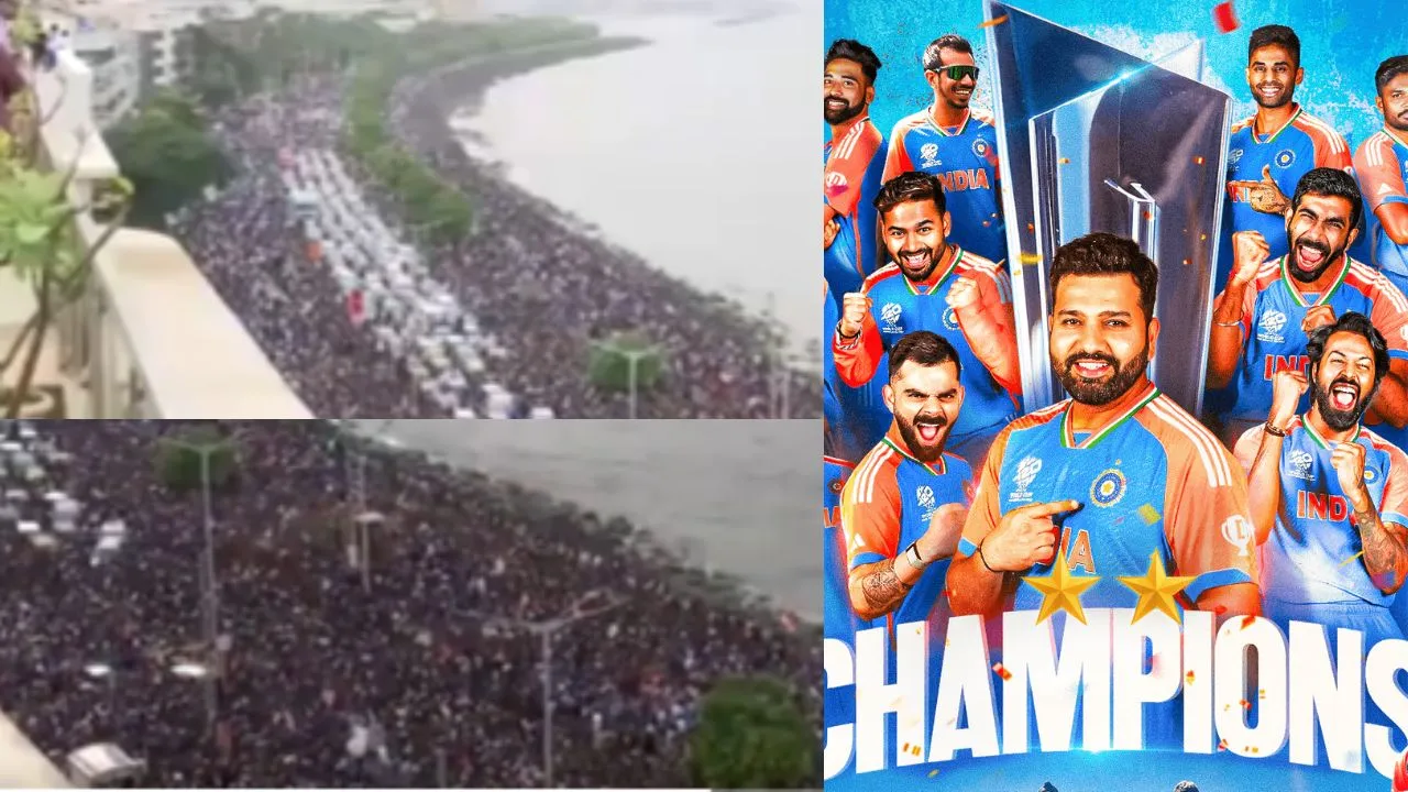 Team India Victory Parade