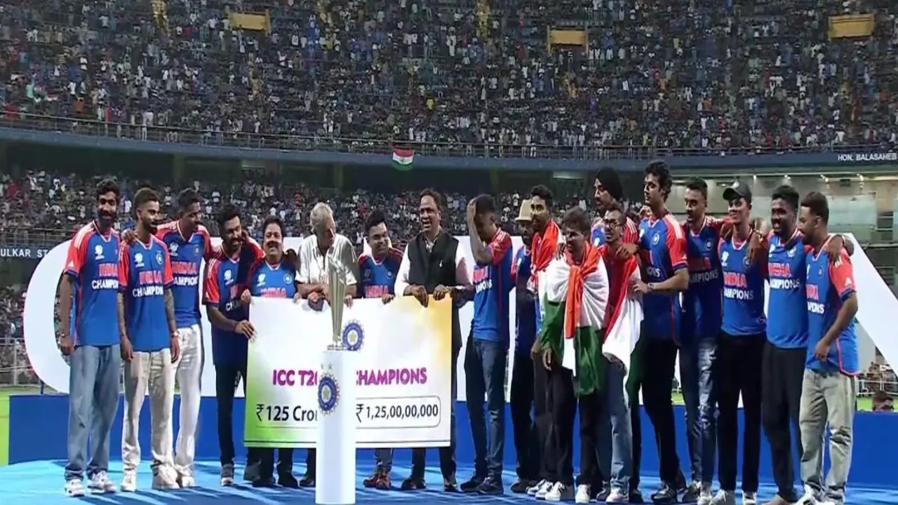 Team India Prize Money