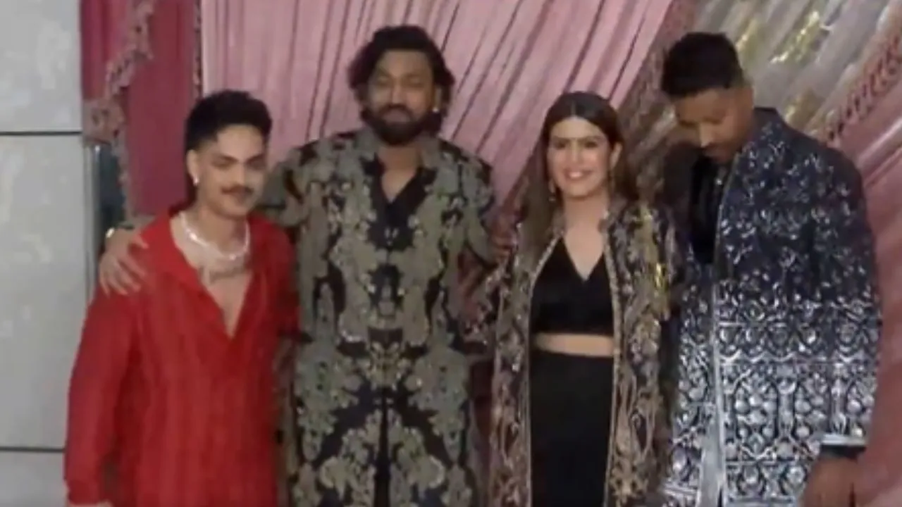 THardik Pandya  Krunal Pandya shan Kishan