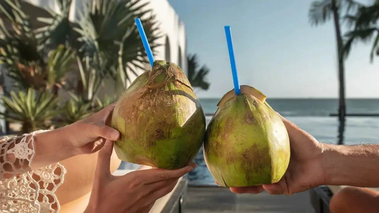 coconut water