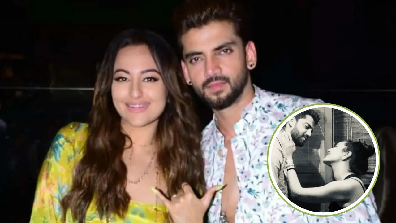 Zaheer Iqbal with Sonakshi Sinha