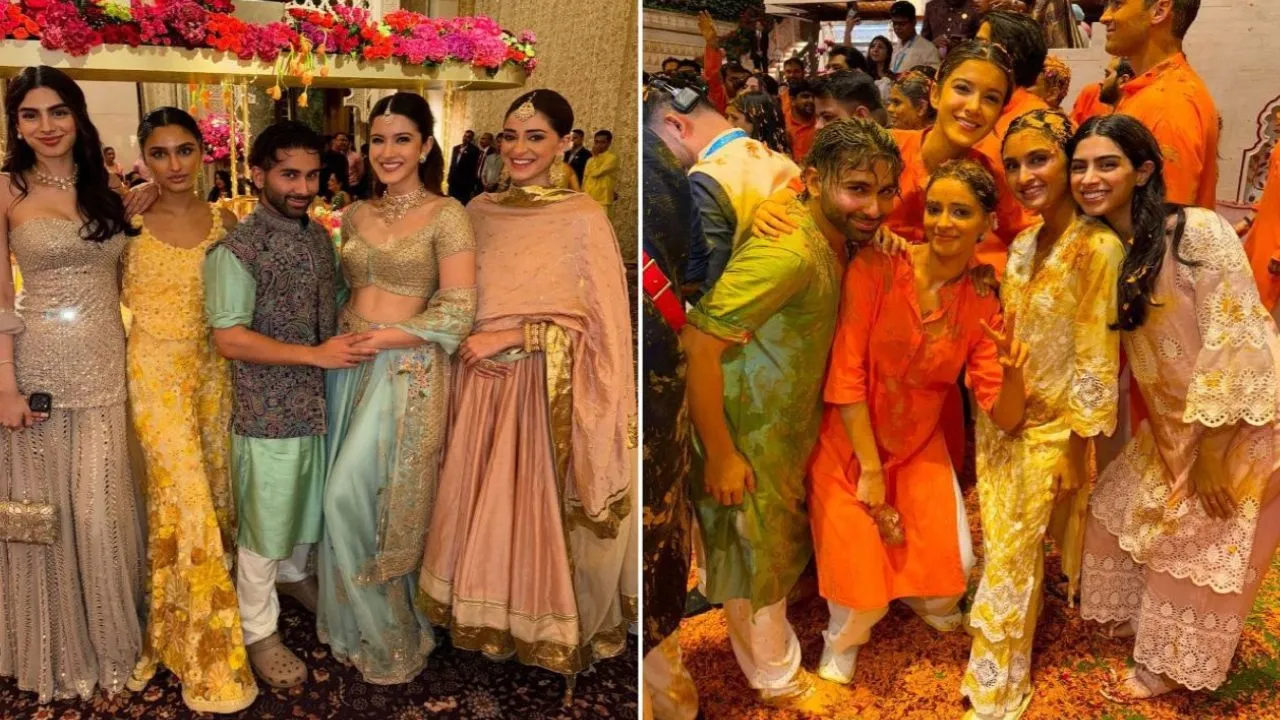 Anant Radhika haldi mehndi ceremony