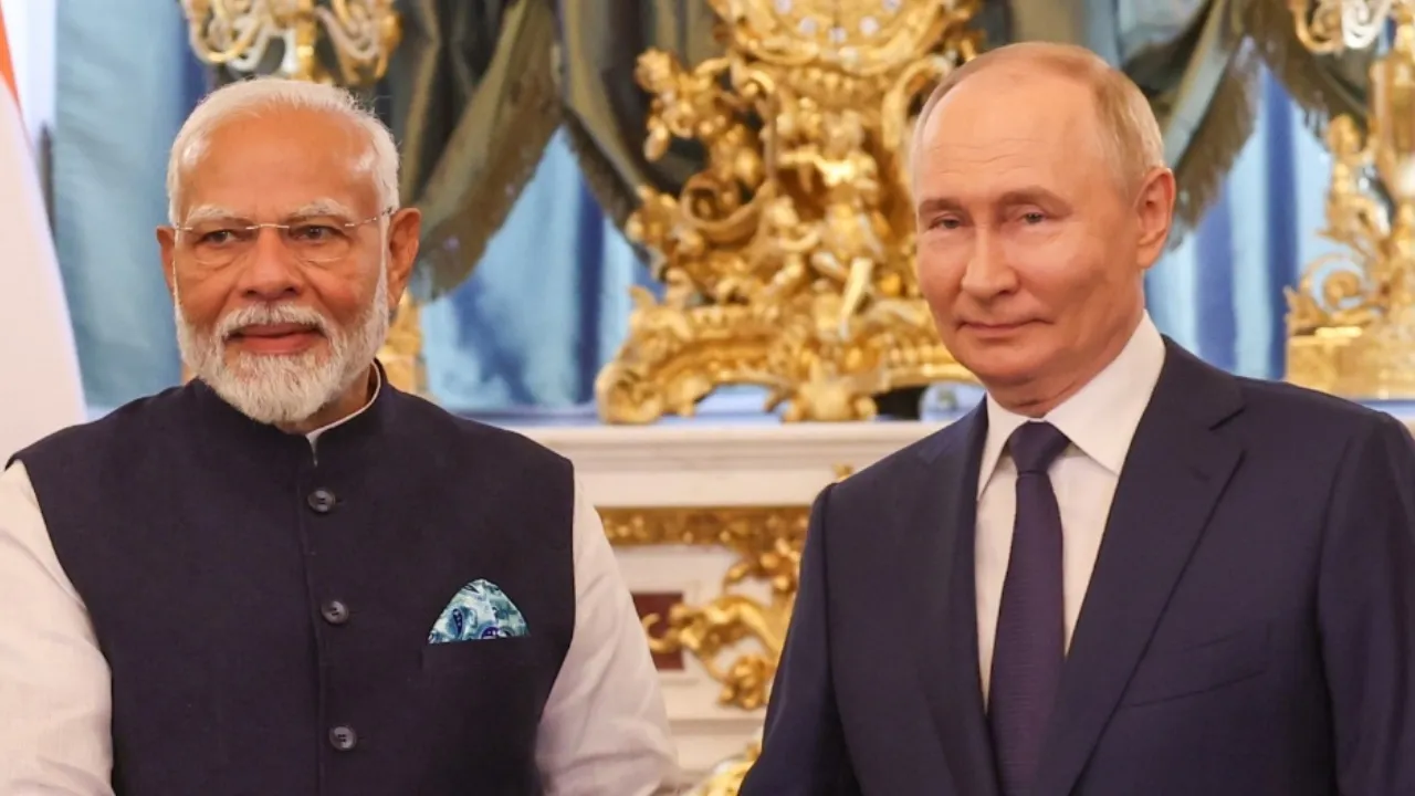 Global times on modi russia visit
