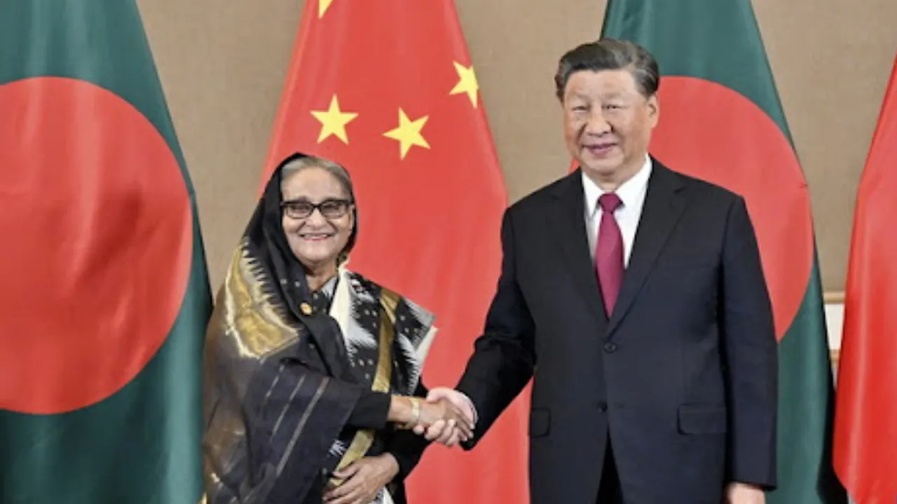 Sheikh Hasina China visit