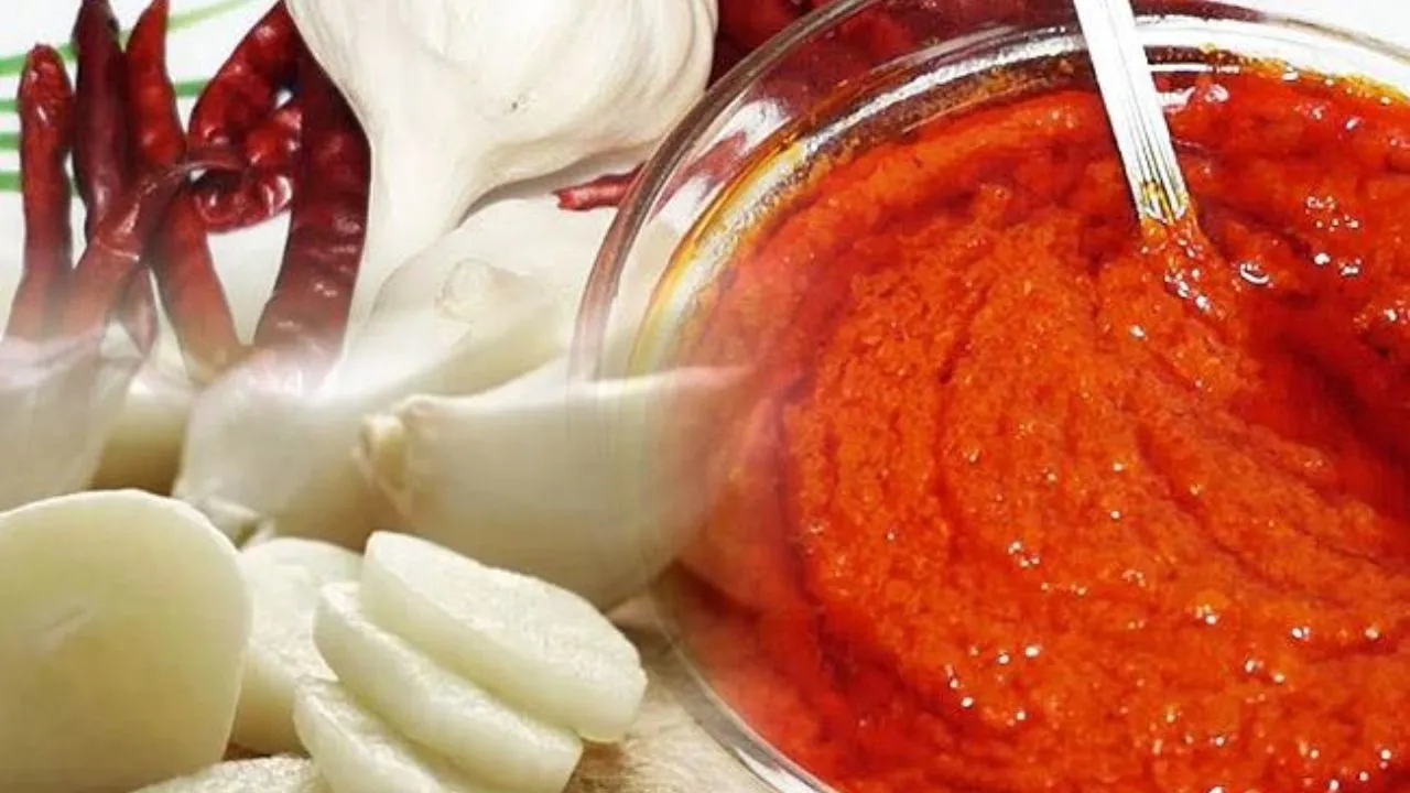 Rajasthani Garlic Chutney recipe