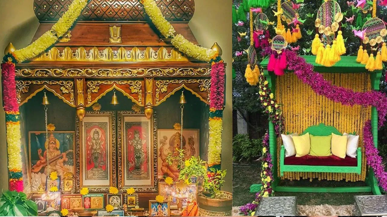 temple and home decoration for sawan 2024