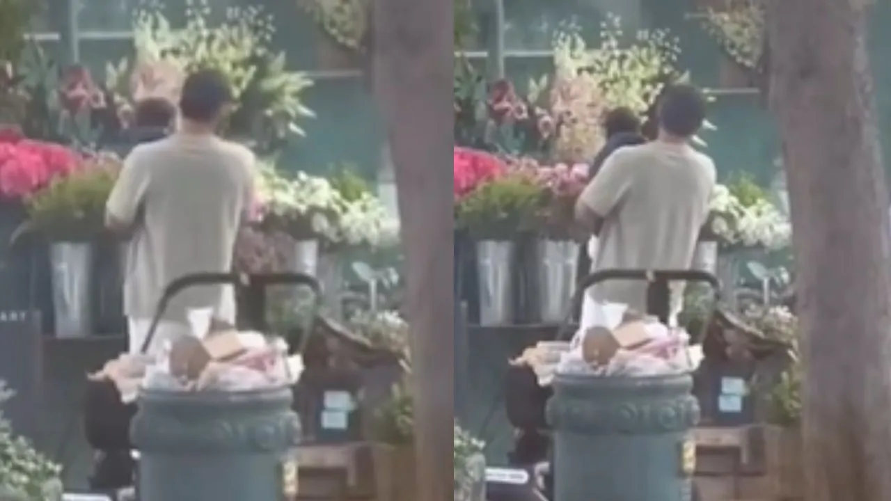 Virat Kohli seen with son Akaay for very first time watch video