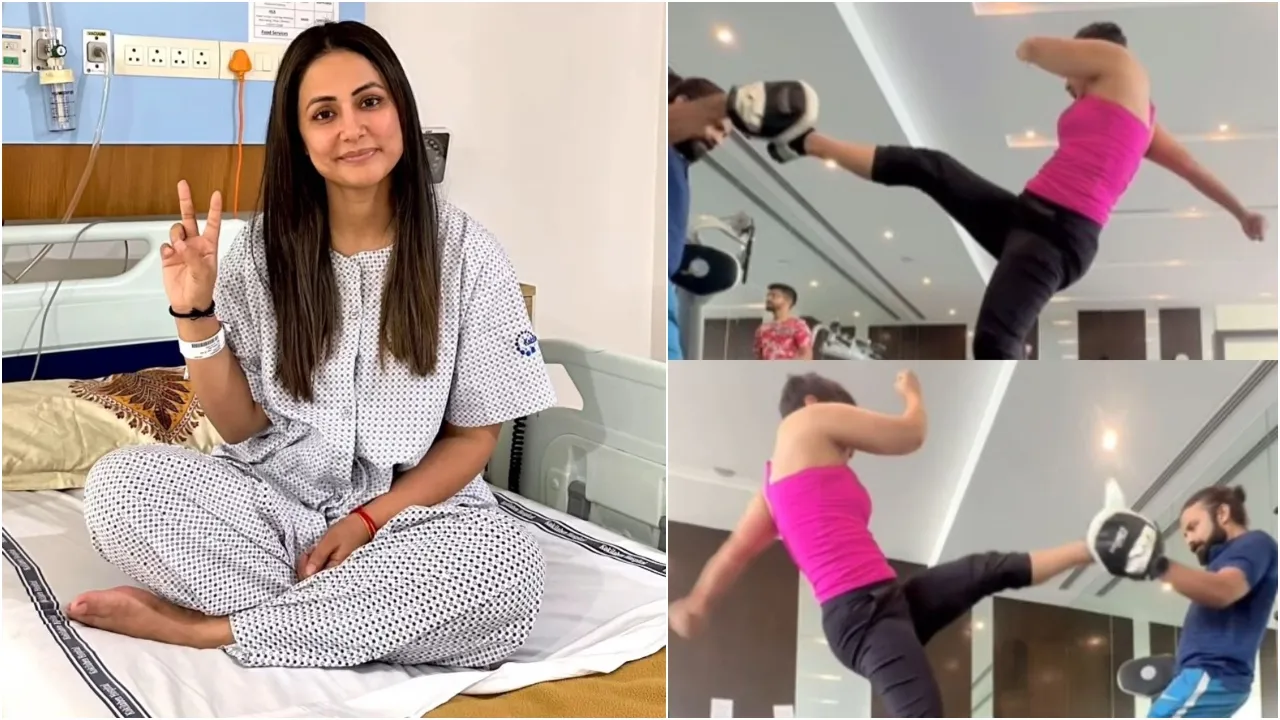 Hina Khan Workout