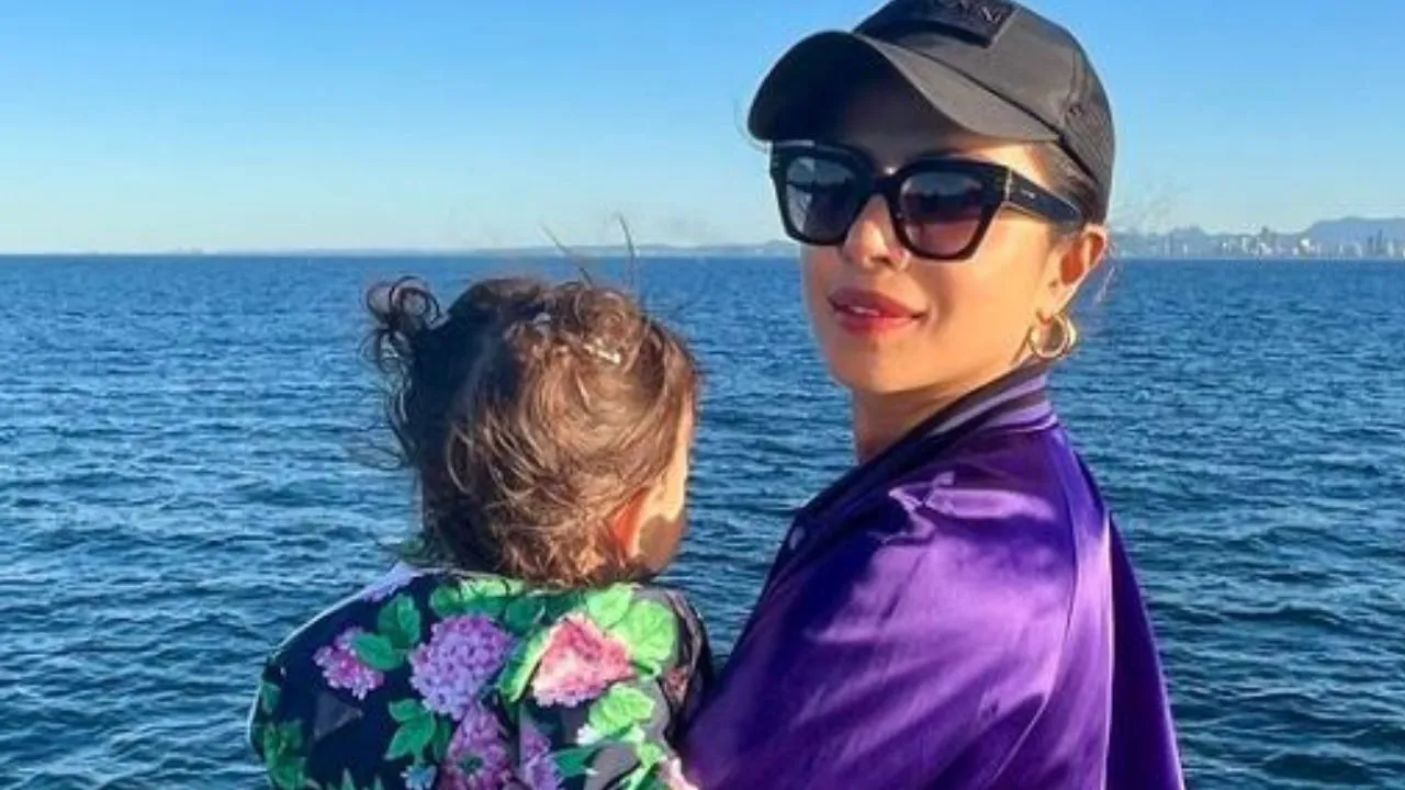 Priyanka Chopra with daughter Malti