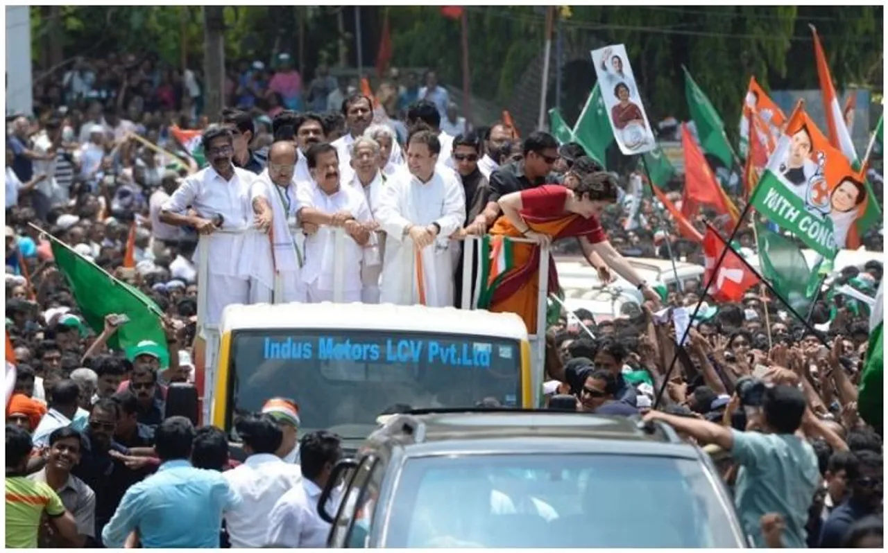 भाई राहुल के नामांकन पर प्रियंका गांधी ने पत्रकार के पकड़े जूते, जानें क्यों