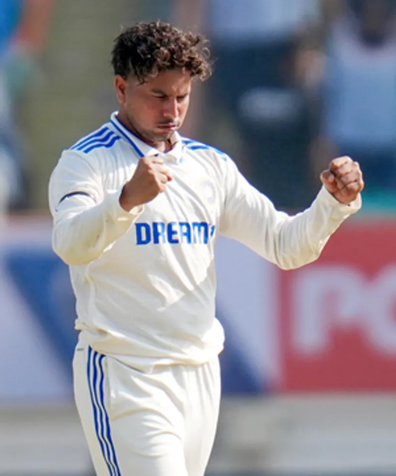 Rajkot: Third day of the third cricket test match between India and England