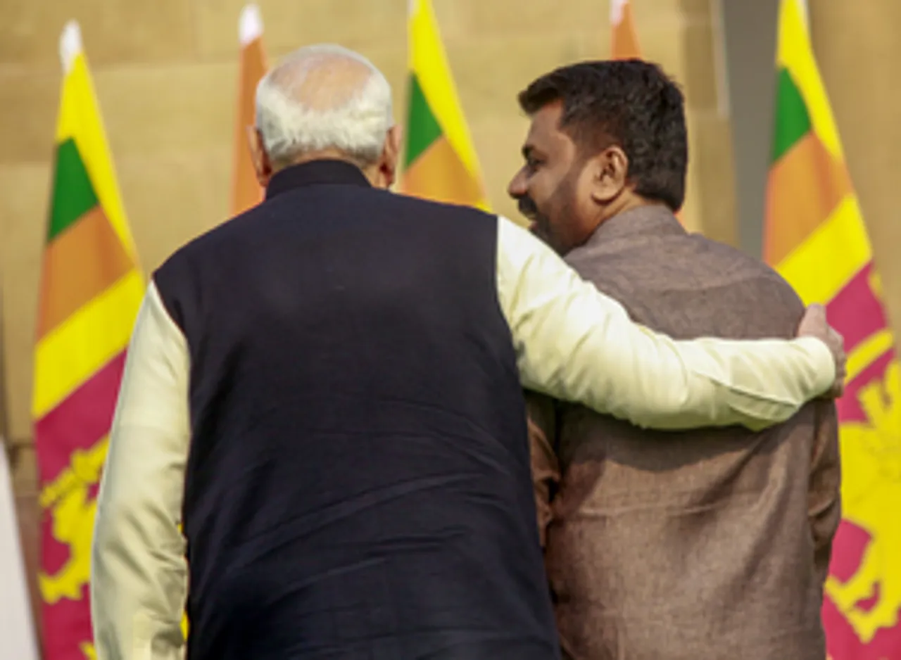 New Delhi: PM Narendra Modi and Sri Lanka President H.E. Anura Kumara Dissanayake meet at Hyderabad House