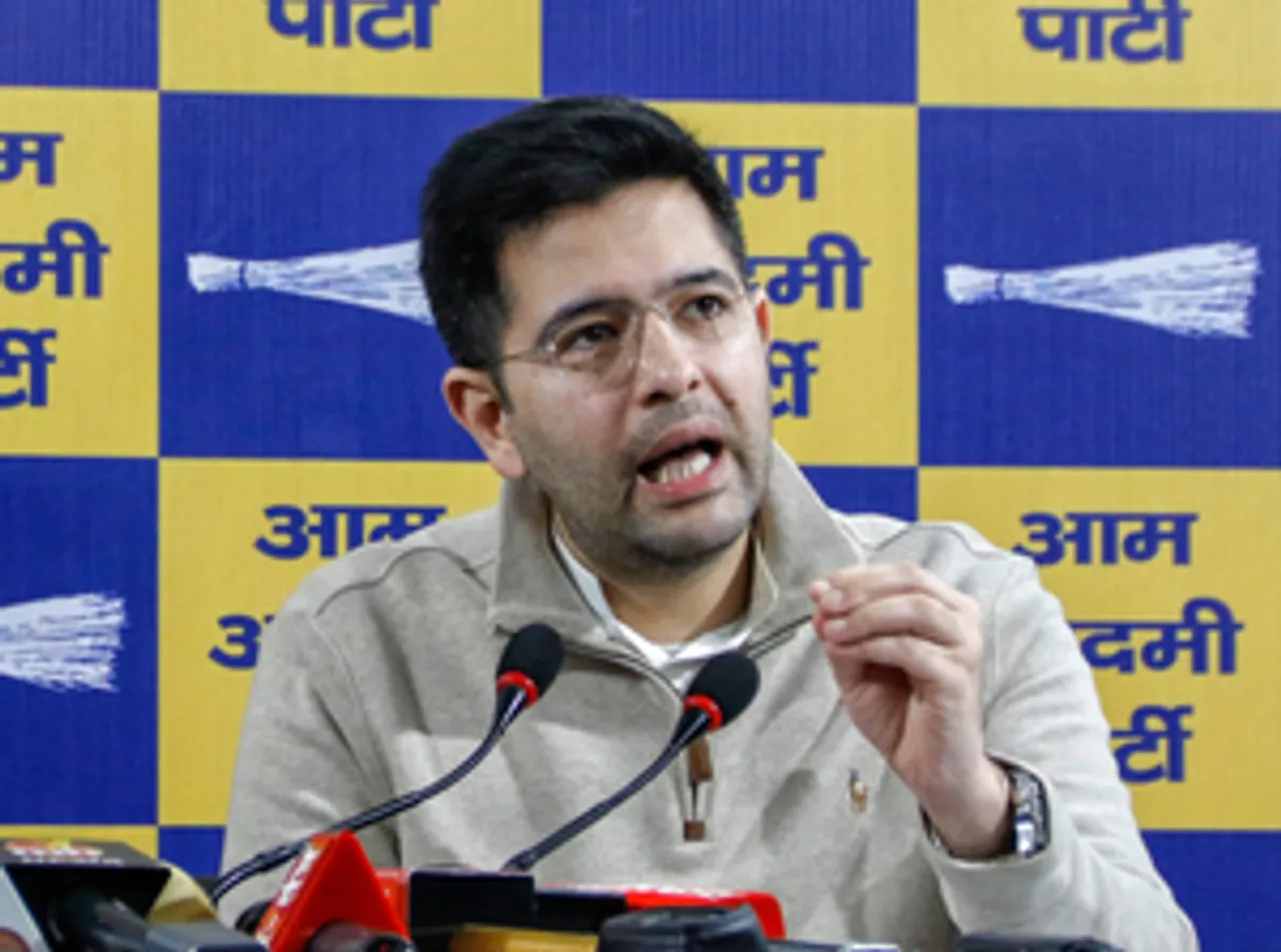 New Delhi: AAP Leaders address a press conference