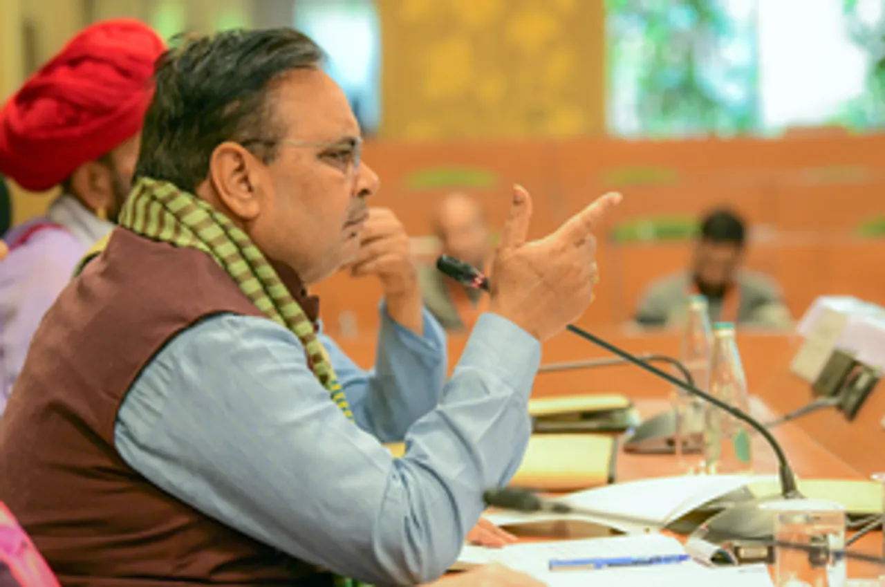 Jaipur: Rajasthan Chief Minister Bhajan Lal Sharma chairs a Cabinet meeting