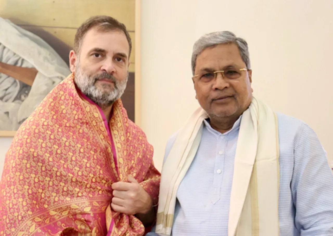 सीएम सिद्धारमैया ने राहुल गांधी को वेंडर्स के कल्याण की जानकारी दी