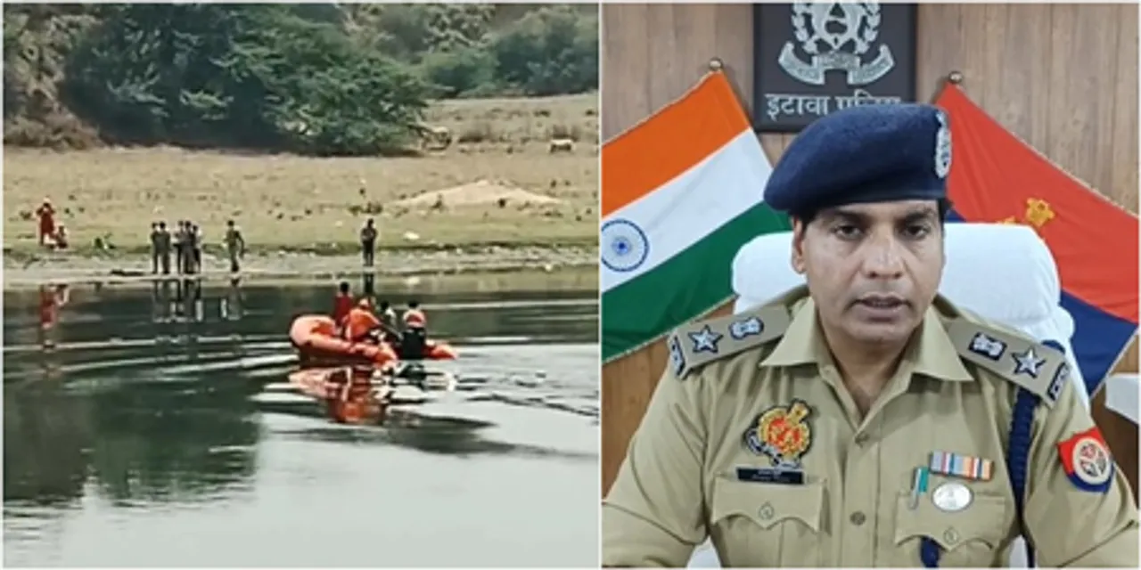 इटावा में पैसों के विवाद में महिला का गला घोट कर नदी में फेंका, गिरफ्तार