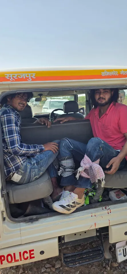 ग्रेटर नोएडा : दिन निकलते ही गोलियों से गूंजा सूरजपुर थाना, मुठभेड़ में दो शातिर अपराधी घायल, एक फरार