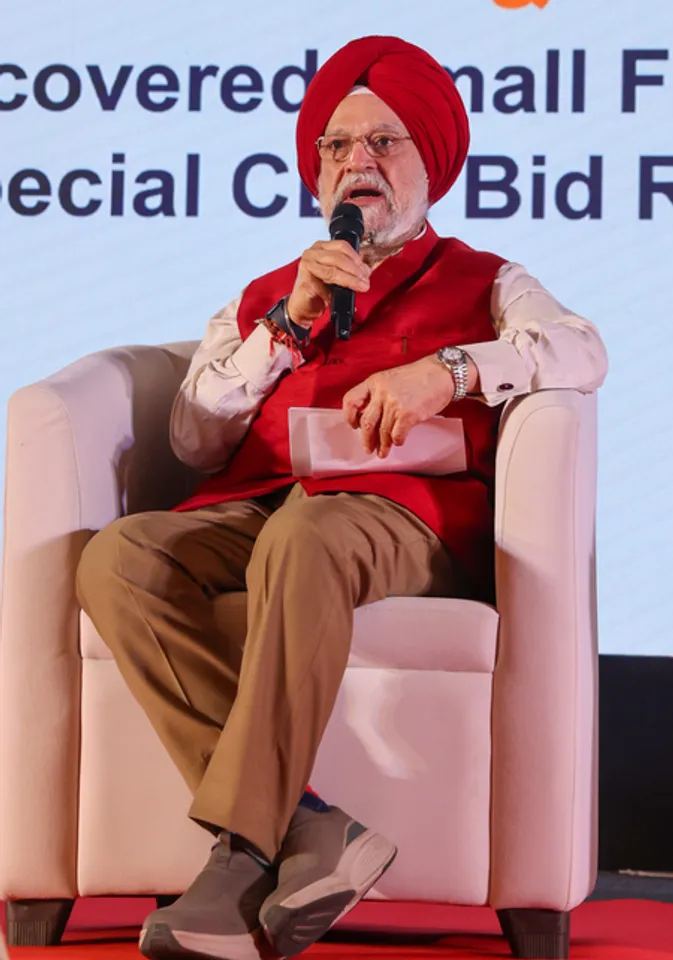 New Delhi: Hardeep Singh Puri attends DSF Signing Ceremony
