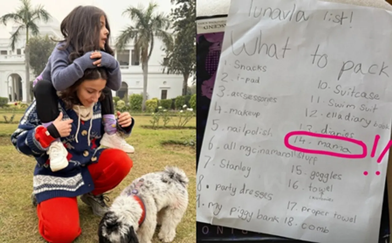Soha Ali Khan makes it to daughter Inaaya's 'what to pack' list