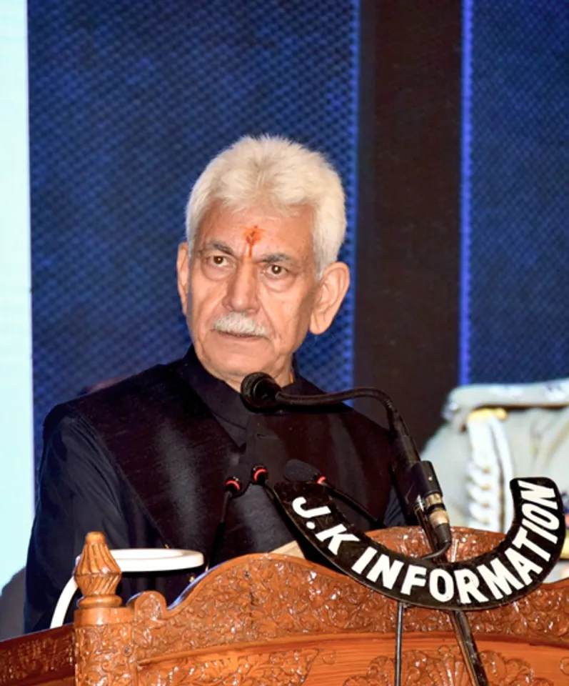 जम्मू-कश्मीर: उपराज्यपाल मनोज सिन्हा ने रामबन भूस्खलन पर जताया दुख