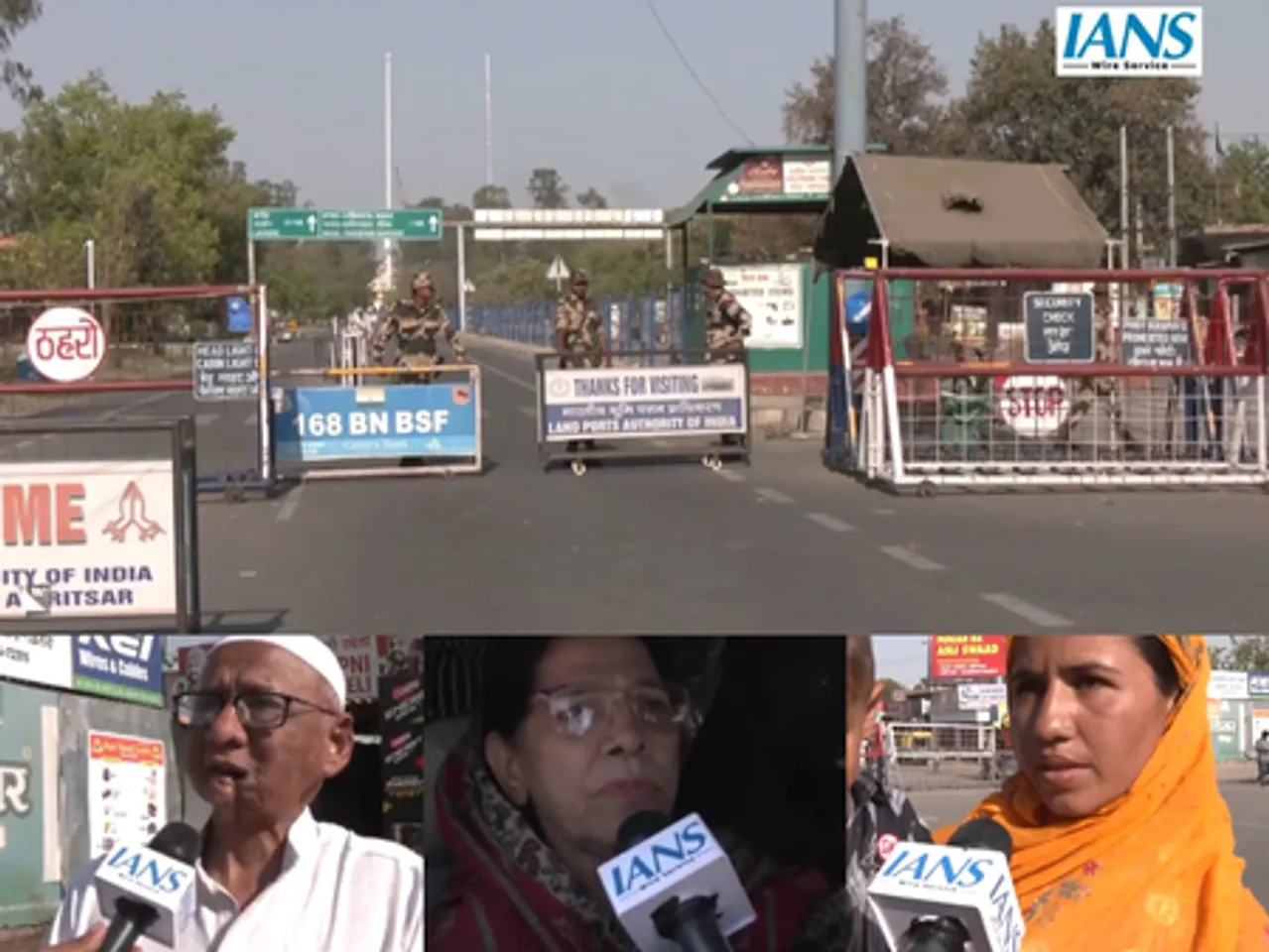 Attari-Wagah Border sees stream of Pakistani tourists leaving