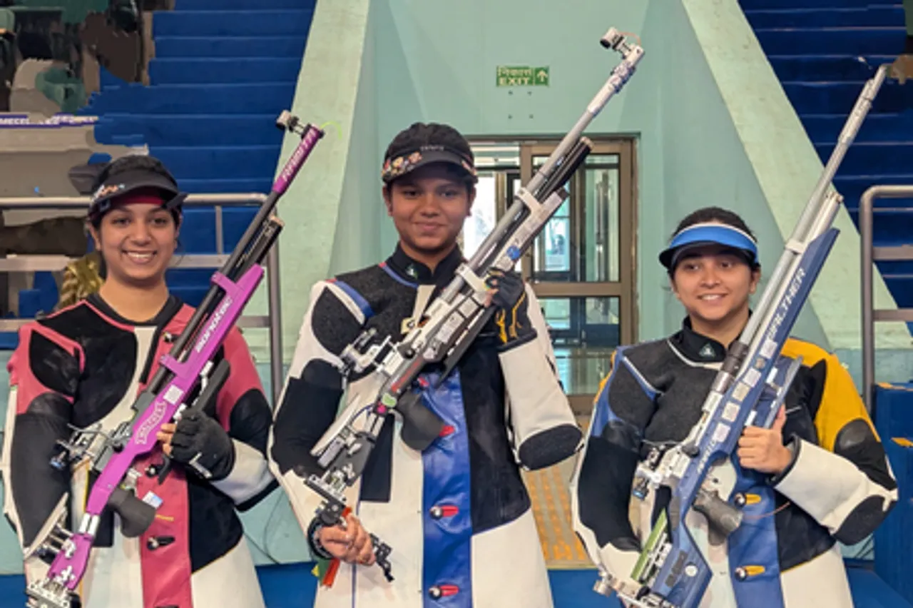 KSSMSC 2025: Shambhavi Kshirsagar takes double gold in air rifle