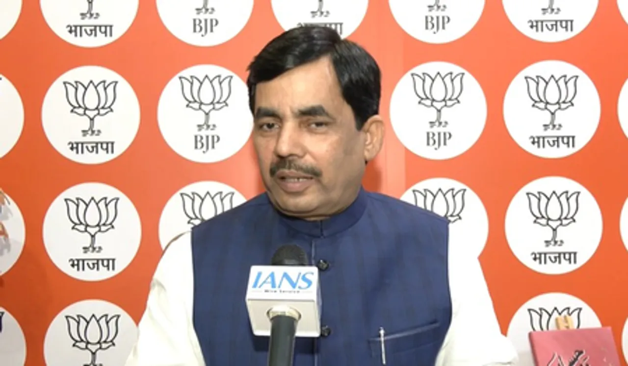 पाकिस्तान हमारा खून बहाए, हम उसे पानी पिलाएं, यह नहीं हो सकता: शाहनवाज हुसैन