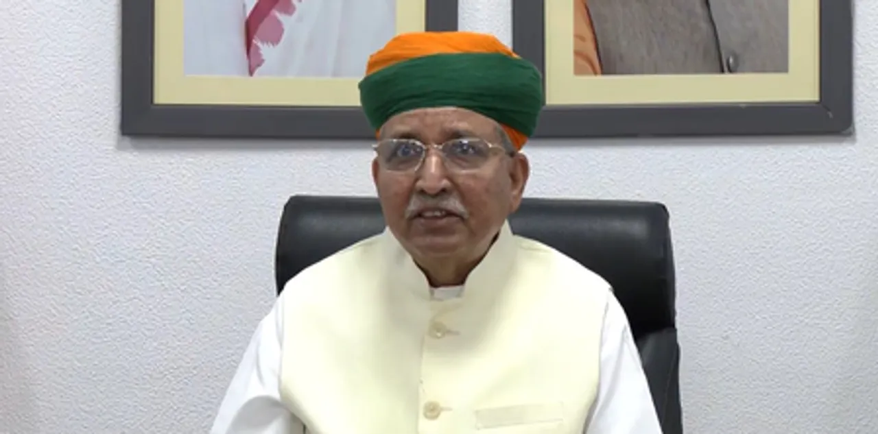 Union Law and Justice Minister Arjun Ram Meghwal