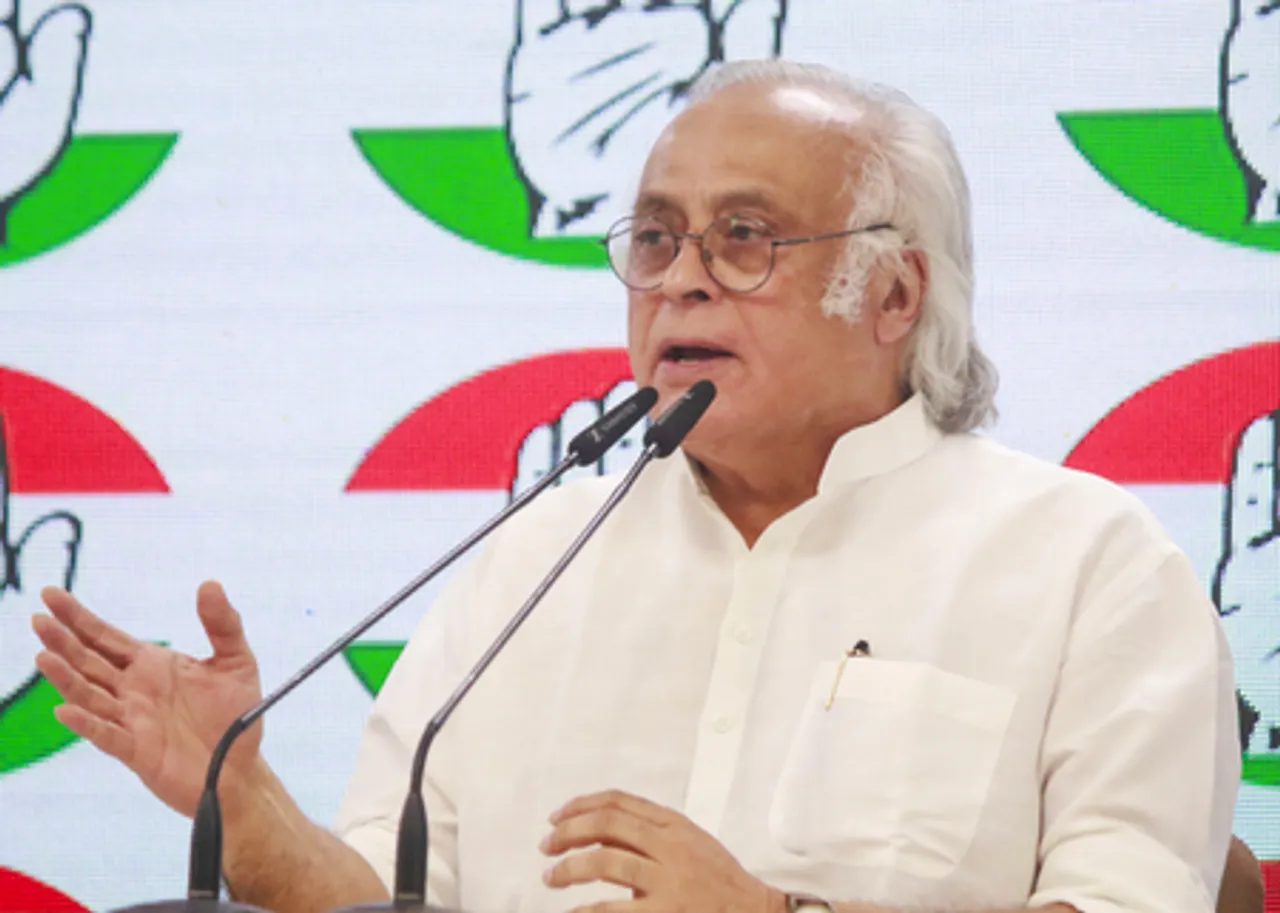 New Delhi: Jairam Ramesh addresses a press conference
