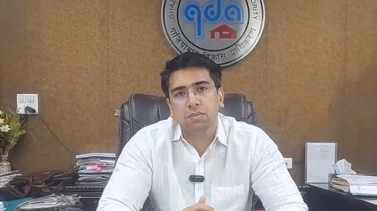 गाजियाबाद विकास प्राधिकरण अब एआई की मदद से पकड़ेगा अवैध निर्माण, जियोट्रिक्स कंपनी से किया करार
