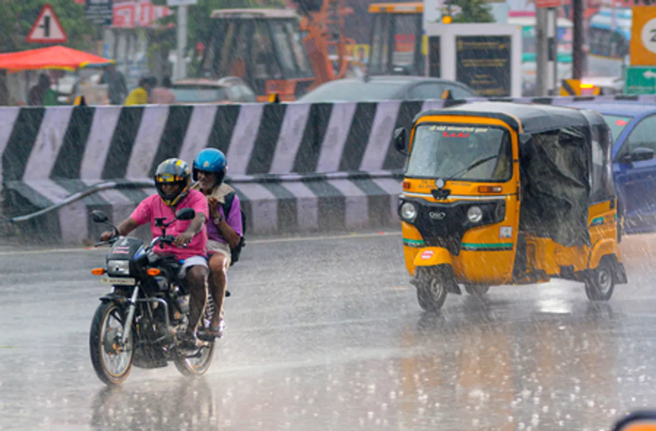 Chennai: Rain in Tamil Nadu