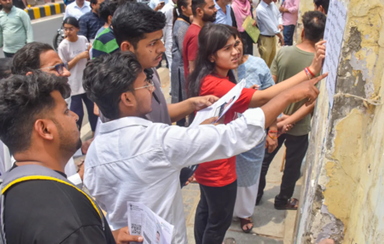 Moradabad: Candidates appear for NEET-UG