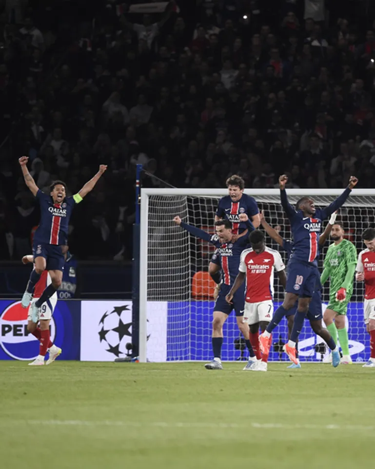 PSG eliminate Arsenal to book Champions League final spot