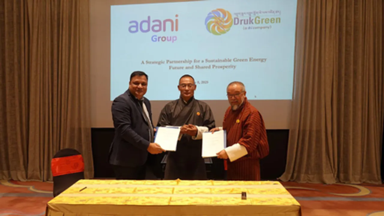 Bhutan signs MoU with Adani Group to develop 5,000 MW hydropower projects (Photo courtesy Adani Group)