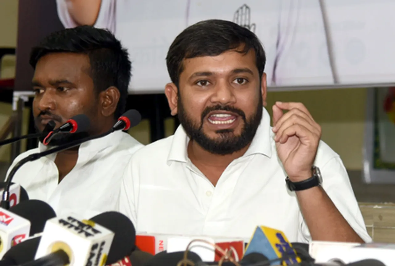 Patna: Kanhaiya Kumar addresses press conference
