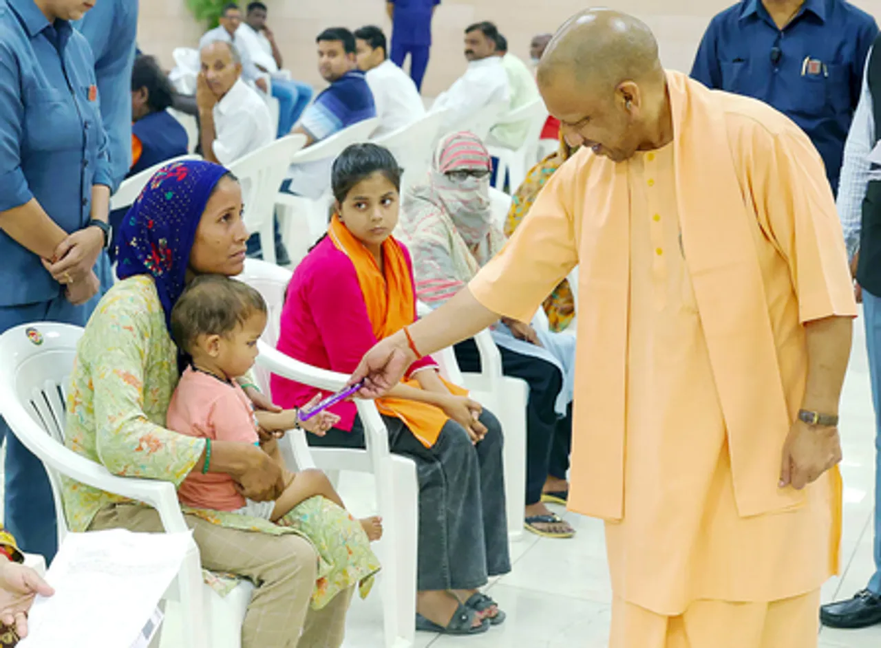 Lucknow: Yogi Adityanath Attends ‘Janta Darshan’